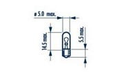 Narva 17037 Lamp 1.2W