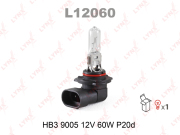 LYNXauto L12060 Bulb, spotlight| Bulb, headlight| Bulb, fog light
